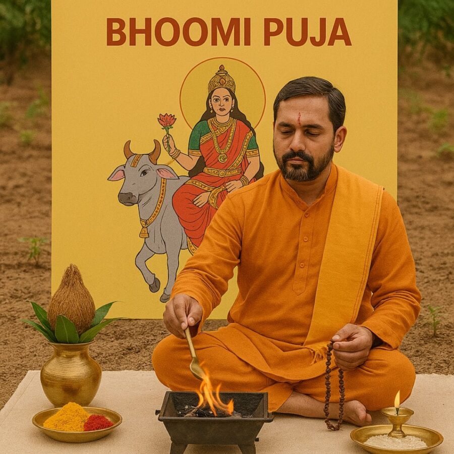 Bhoomi Puja– A Sacred Ritual for Land & Construction | AstroInsights guru