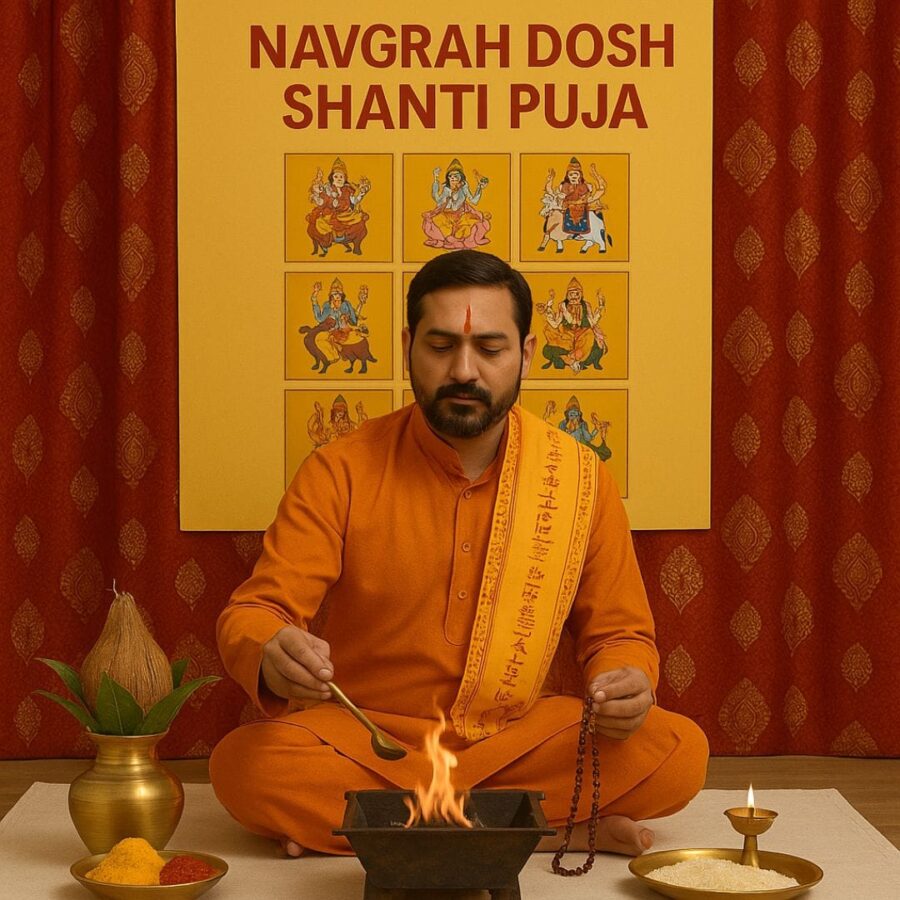 Navgrah Dosh Shanti Puja – Balance Planetary Energies & Remove Doshas | AstroInsights guru