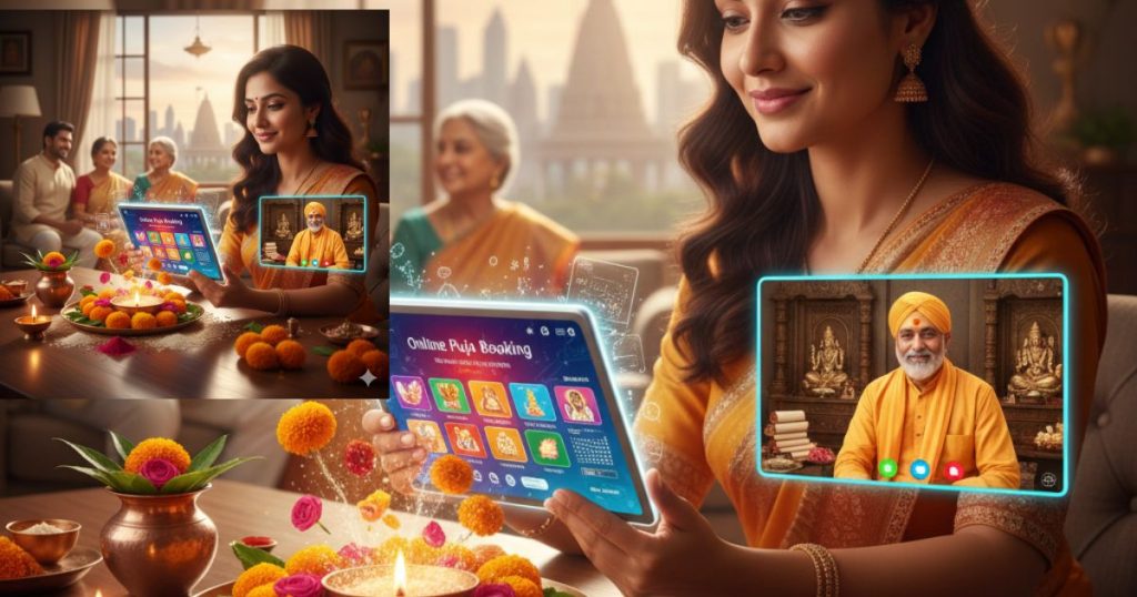 Online Pandit Booking for Puja