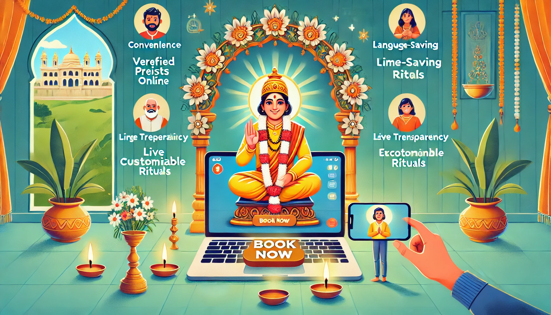 booking a pandit online