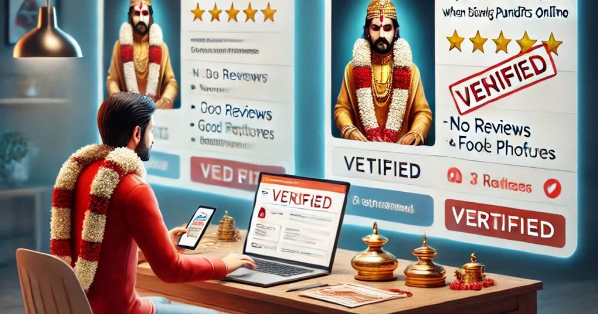 How to Avoid Scams When Booking Pandits Online | AstroInsights guru