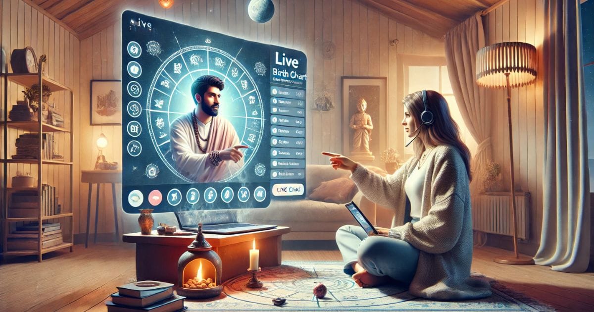 Live astrology session