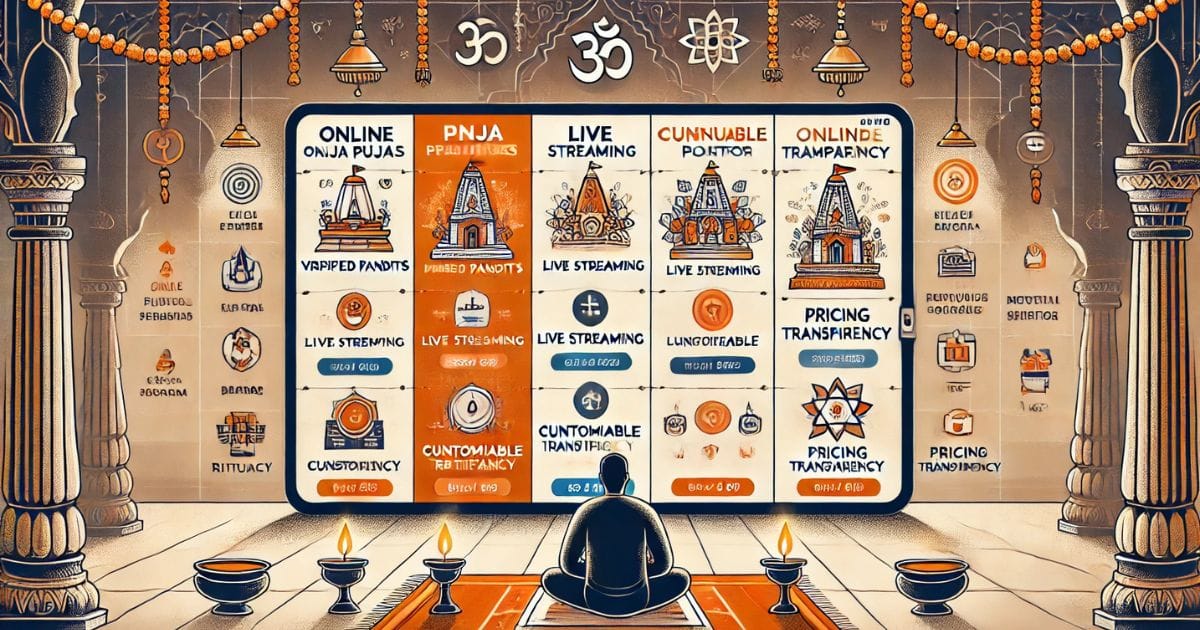 5 Best Online Puja Platforms in India: Features Compared