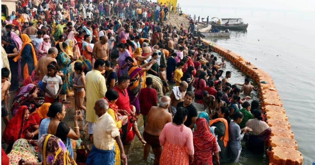 Triveni Sangam Snan and Shiva Puja