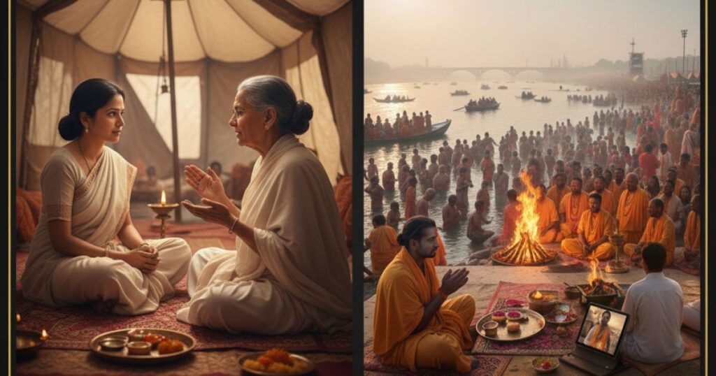 Spiritual Guidance in Magh Mela